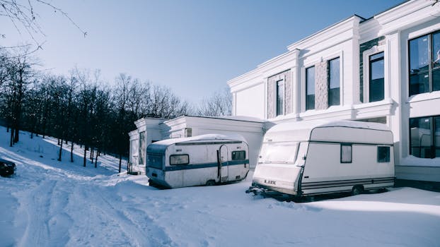 Zima v Maringotce: Průvodce Údržbou pro Bezpečné Bydlení